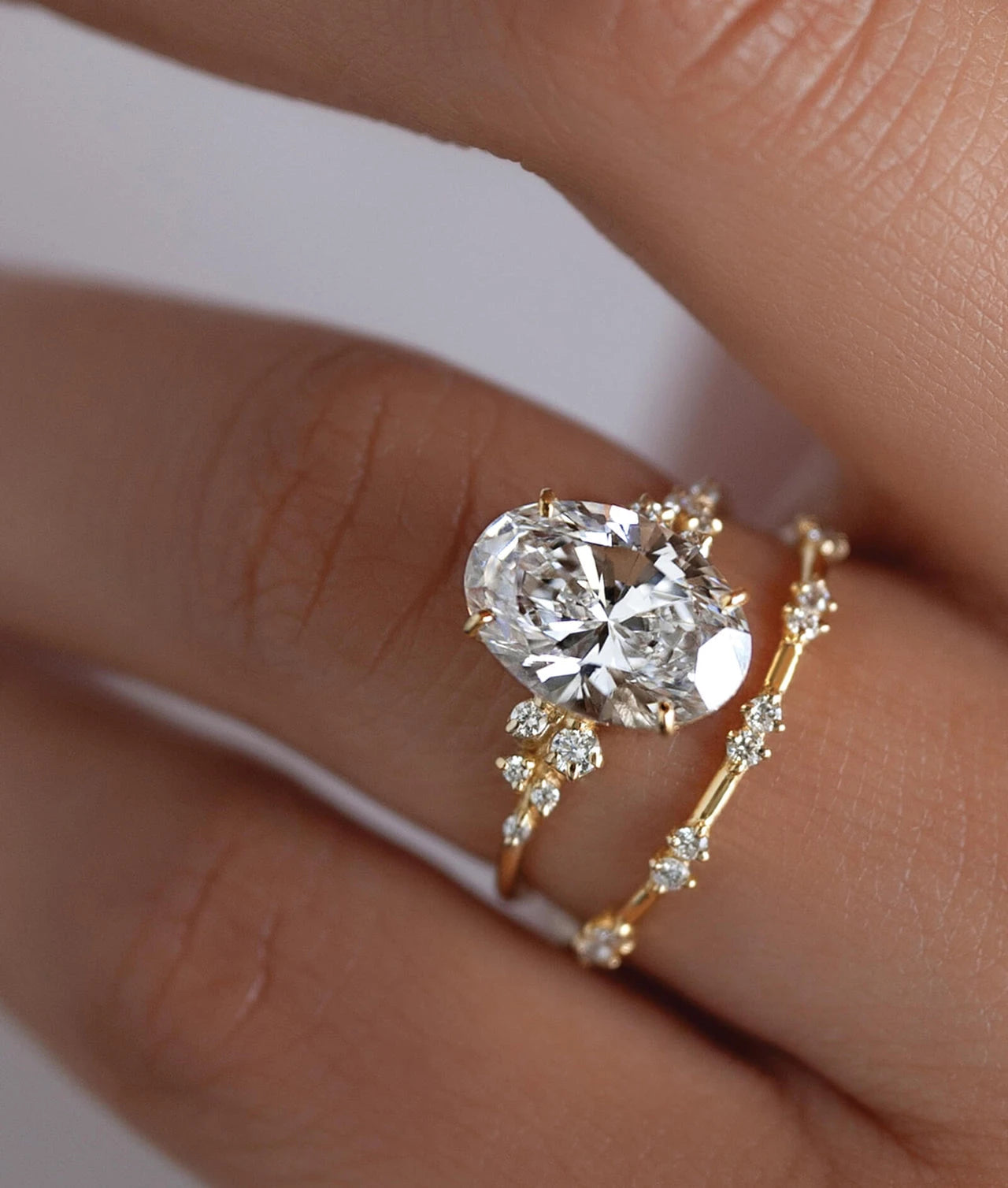 Moissanite  Engagement Rings