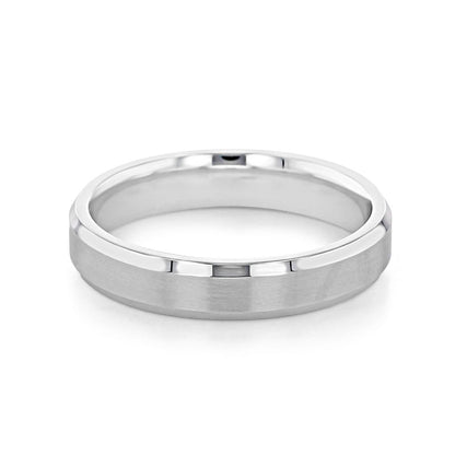 Brushed Finish Classic Men's Wedding Band 3