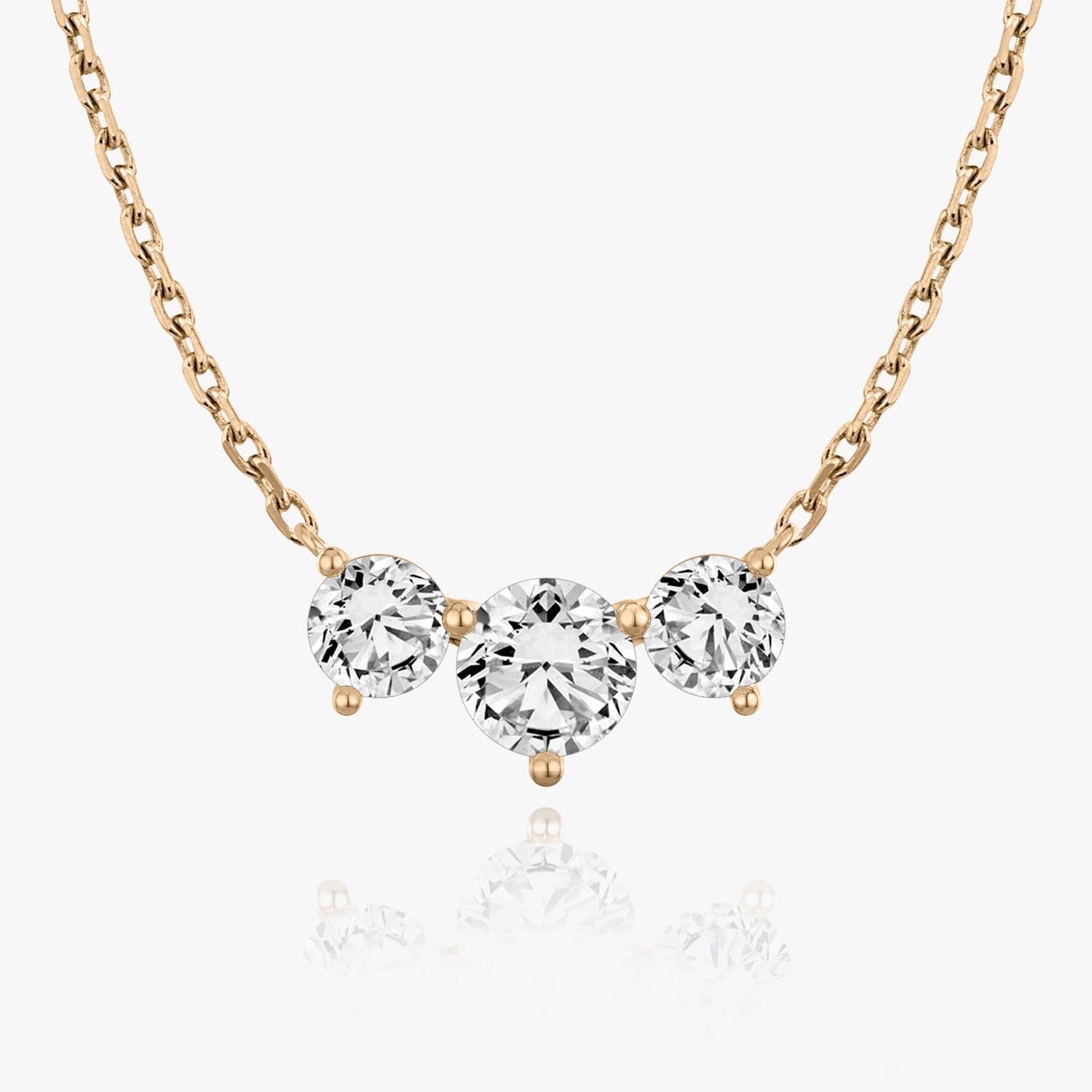 2.0 TC Round CVD F/VS Diamond Necklace 9