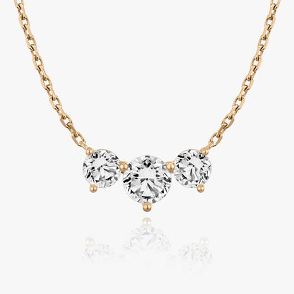 2.0 TC Round CVD F/VS Diamond Necklace 9