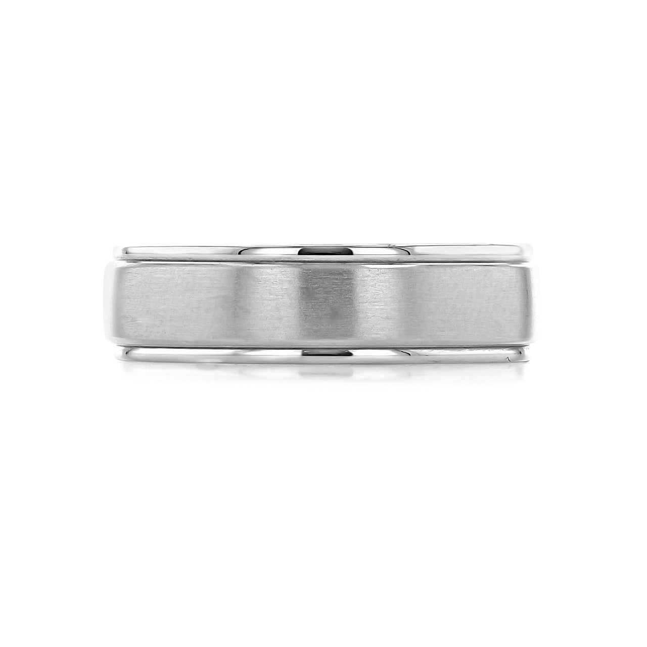 Men's Brushed Finish Classic Wedding Band 5