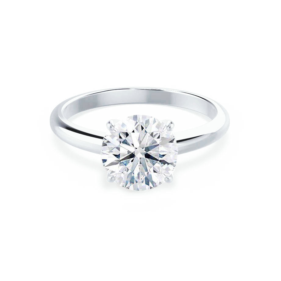 1.20 CT Round Solitaire CVD E/VVS2 Diamond Engagement Ring 1