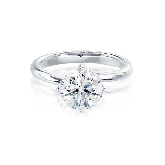 1.20 CT Round Solitaire CVD F/VVS1 Diamond Engagement Ring 2