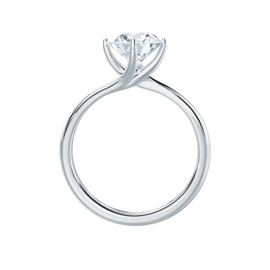 1.20 CT Round Solitaire CVD E/VS2 Diamond Engagement Ring 5