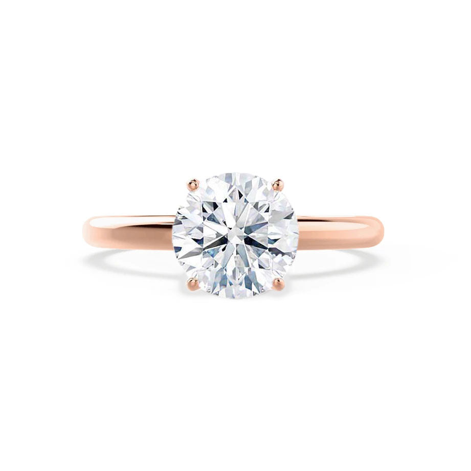 1.20 CT Round Solitaire CVD E/VVS2 Diamond Engagement Ring 2