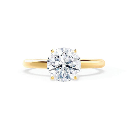 1.20 CT Round Solitaire CVD F/VVS1 Diamond Engagement Ring 2