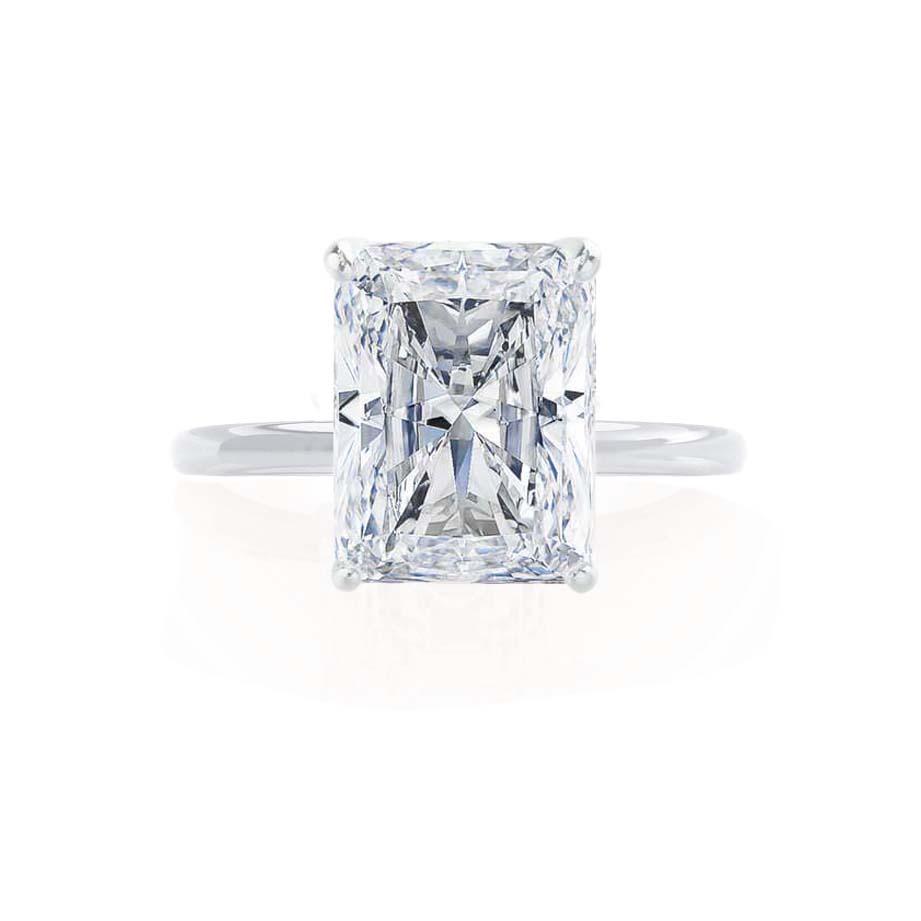 1.20 CT Radiant Solitaire CVD E/VVS2 Diamond Engagement Ring 1