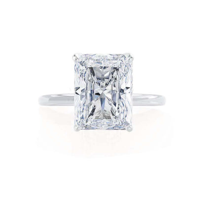 1.20 CT Radiant Solitaire CVD E/VVS2 Diamond Engagement Ring 1