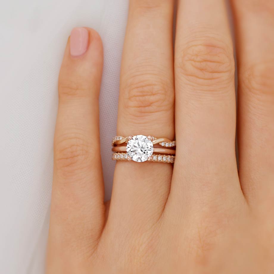 1.20 CT Round Solitaire CVD E/VS1 Diamond Engagement Ring 2