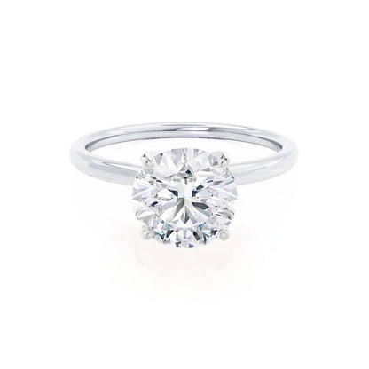 1.20 CT Round Solitaire CVD F/VVS2 Diamond Engagement Ring 6