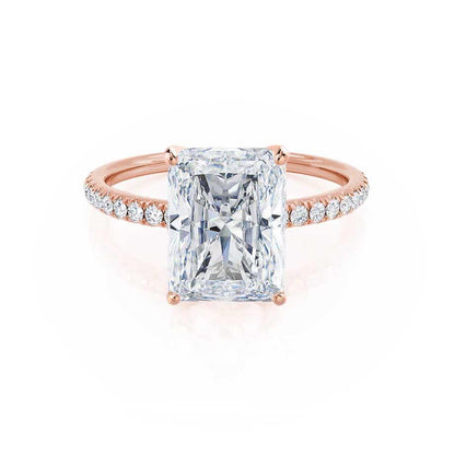 1.50 CT Radiant Solitaire CVD E/VS2 Diamond Engagement Ring 1