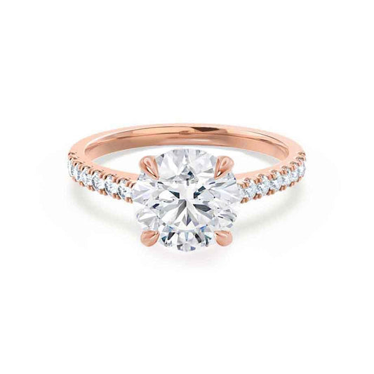 1.0 CT Round Solitaire CVD E/VVS1 Diamond Engagement Ring 1