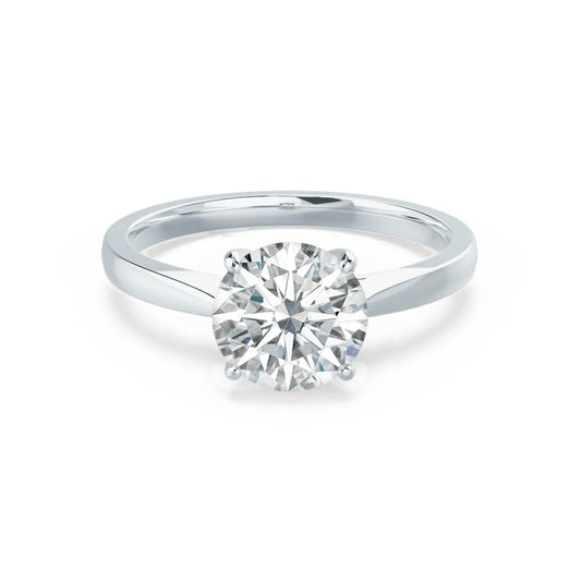 1.20 CT Round Solitaire CVD F/VS1 Diamond Engagement Ring 3