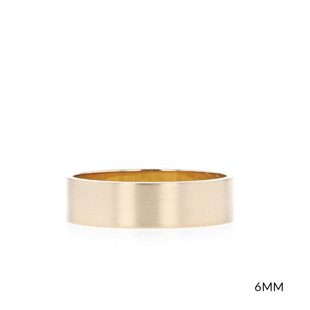 Satin-Finish Classic Yellow Gold Men's Band 1